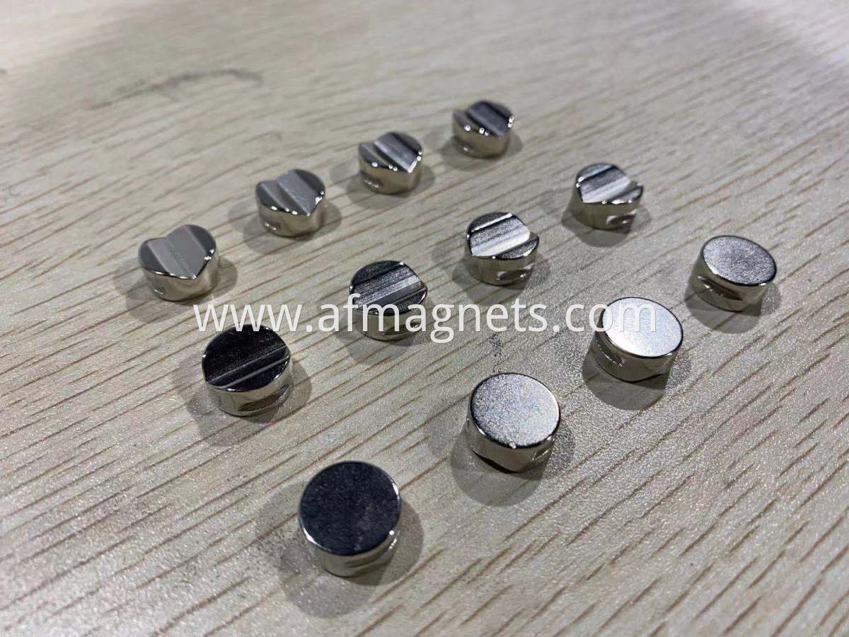 Neodymium Magnets With Grooved Surface